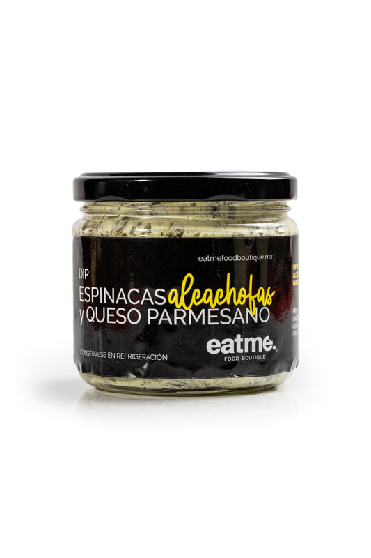 Dip de Espinacas con Alcachofa y Queso
