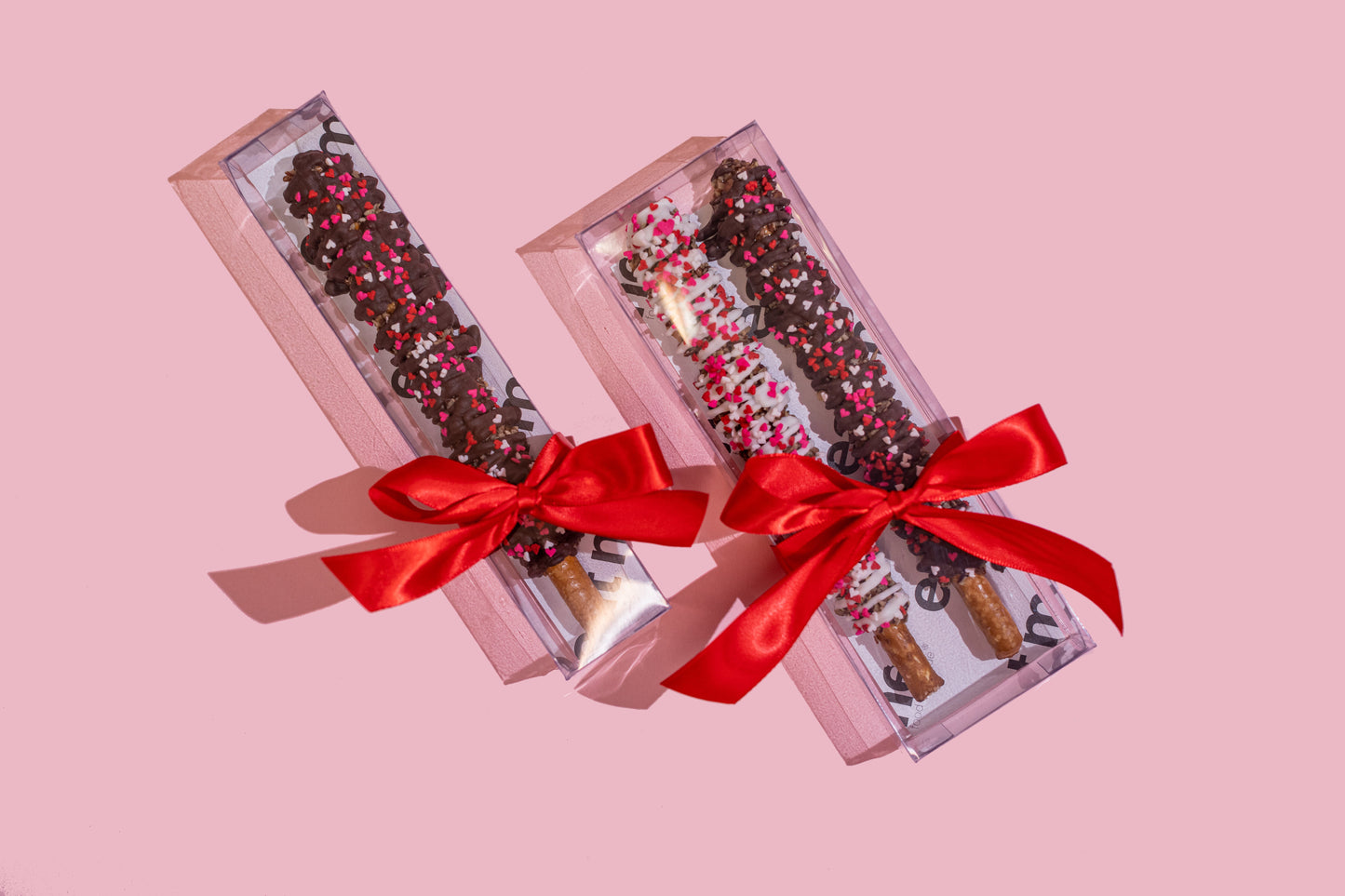 2 Pretzels con chocolate