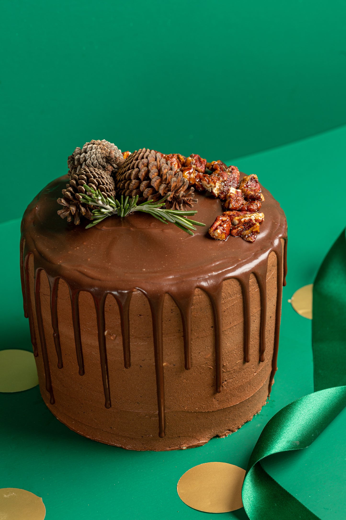 PASTEL TRIPLE CHOCOLATE NAVIDEÑO