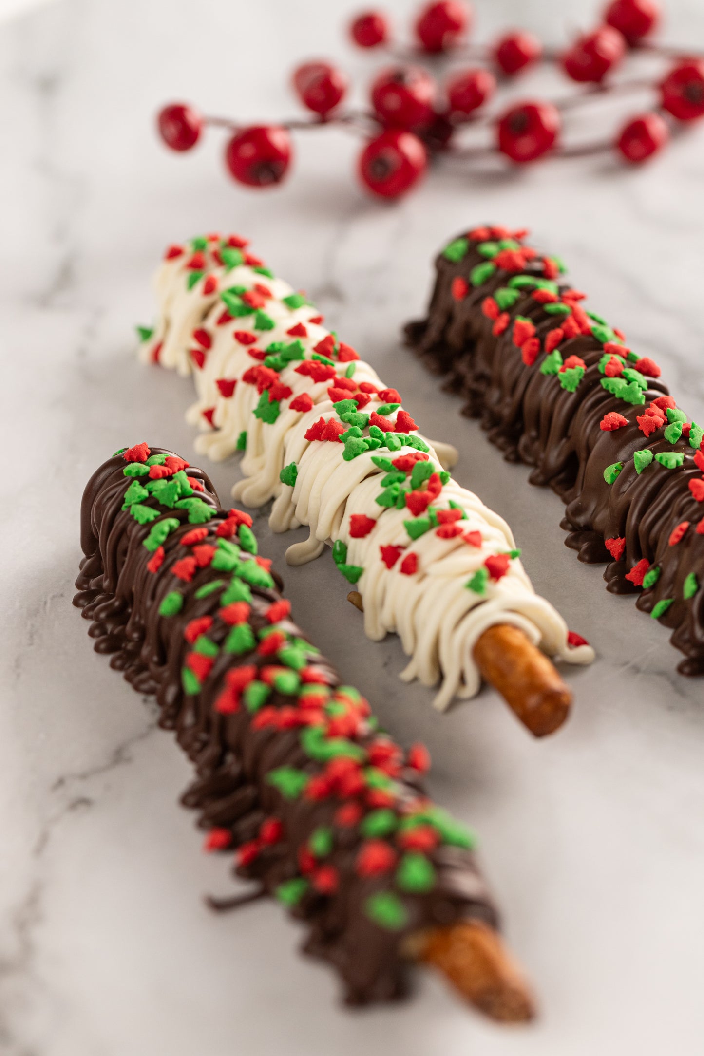 Cajita con 2 pretzels