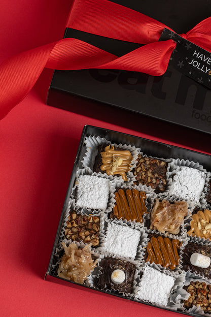 MINI BROWNIES NAVIDAD